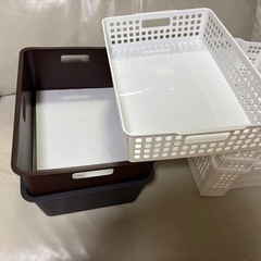 収納カゴ　6点の画像