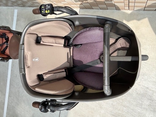 【美品】チャイルドシート付き　bikke POLARe(幼児二人同乗用電動自転車)