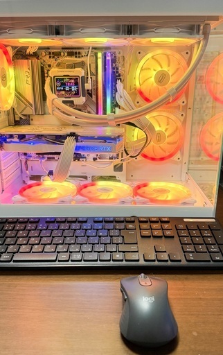 Windows11 pro 自作PC 本体のみ 中古動作品 高性能・お洒落なホワイト仕様】Windows11 Pro搭載 自作