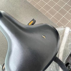 【難あり】Panasonic 電動アシスト自転車 カーキ　チャイルドシート前のせの画像