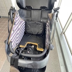 【難あり】Panasonic 電動アシスト自転車 カーキ　チャイルドシート前のせの画像