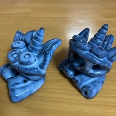 沖縄出身の　陶芸　手作りシーサーの画像