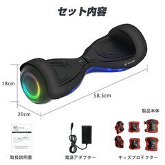 ★安定感抜群★ セグウェイ 電動スクーター PSE認証 持ち運び 黒 他カラー有の画像