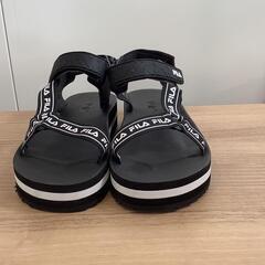 美品　FILA フラットサンダル　トマイア　SD テイピーテープ　25cmの画像