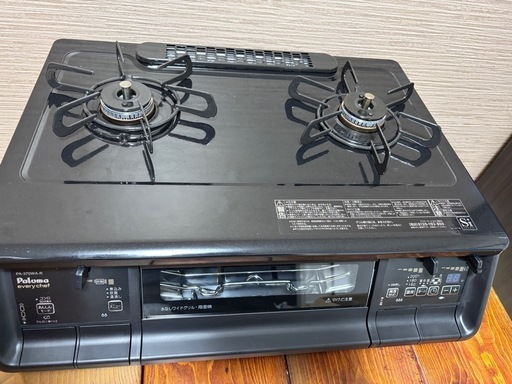 Paloma エブリシェフ プロパンガス用 LPガスコンロ 右強火