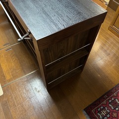 ダイニングテーブル カウンターテーブル ウォールナットの画像