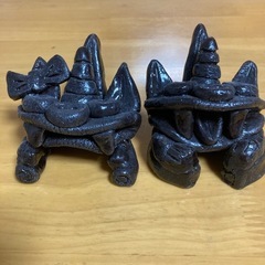 沖縄出身の陶芸　手作りシーサー