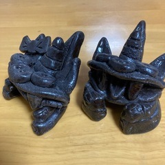 沖縄出身の陶芸　手作りシーサーの画像