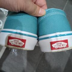 美品　VANS ブルー　スニーカー　26センチの画像