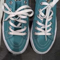 美品　VANS ブルー　スニーカー　26センチの画像