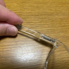軽量　眼鏡　バネ付の画像