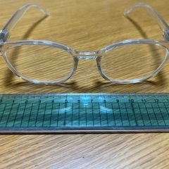 軽量　眼鏡　バネ付の画像