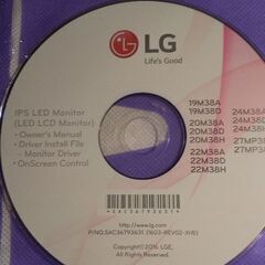LG製  パソコンモニター 19インチの画像