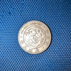 一円銀貨　貿易銀の画像