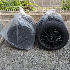 185/60R15 タイヤホイールセット4本【ホイールナット付き】の画像