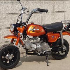 ホンダ　4Lモンキー　新品75ccボアアップ　キャンディーオレンジ　カスタム　新品部品多数取付！　メンテナンス多数！の画像