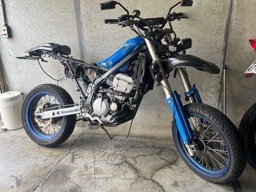 【商談中】klx250　不動　部品取りレストアに