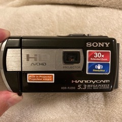 SONYプロジェクタービデオカメラの画像