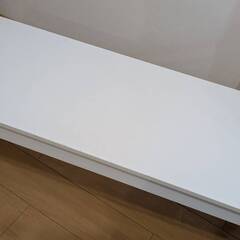 IKEA★イケア SIGURD　ベンチ 白の画像