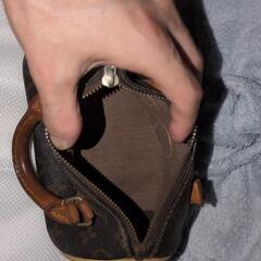 Louis vuittonのポーチバッグですの画像