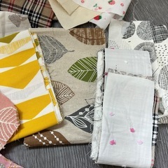 刺繍生地はぎれ①の画像