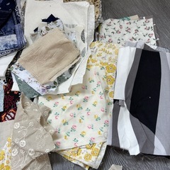 刺繍生地はぎれセット③の画像