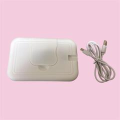 ウェットティッシュウォーマー おしりふきウォーマー USBホワイトの画像