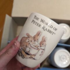ピーターラビット　ゆとりカップ　5種セットの画像