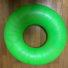 浮き輪 O型 直径91cm グリーンの画像