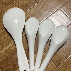 花柄薔薇柄スプーン (大)(小)の画像
