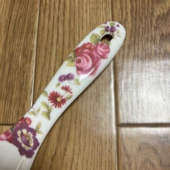 花柄薔薇柄スプーン (大)(小)の画像