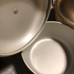 日本製　本蓚酸 両手鍋　鍋26cm  未使用と他23cm  1回使用の画像