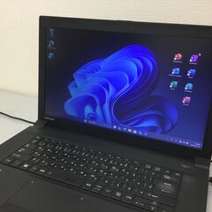 【🍀訳アリ激安PC】🍀ノートパソコン「TOSHIBA」 Win11 最新office2021付属 管理No2の画像