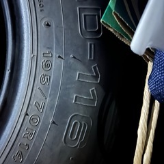 ☆ブリヂストン RD-116 STEEL 195/70/14 希少品 当時物☆の画像