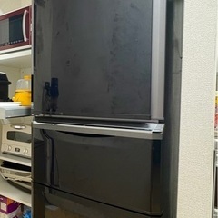 三菱2015年製冷蔵庫　自動製氷機付き
の画像