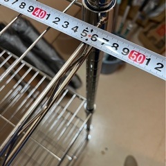 【お譲り先決定】スチールラックの画像