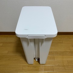 天馬 ゴミ箱 分別 30L ふた付き ホワイトラッシュ ペダルペール 30Lの画像