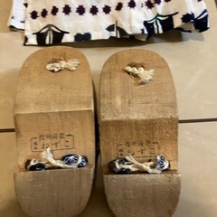値下げ！信州特産❗️子供用のねずこの下駄(16.0〜18.0)の画像