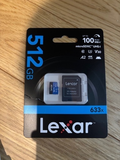 マイクロSD 512GB