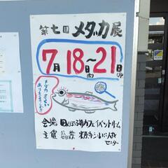 米原市 坂田駅　メダカ 展示 即売会　ネオゲ