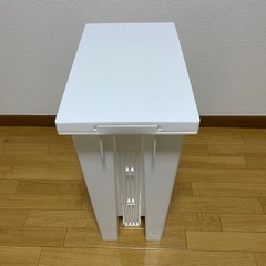 ニトリ ゴミ箱 分別 30L ふた付き ホワイト ペダルペール 30Lの画像