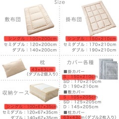 来客布団3点セット　の画像