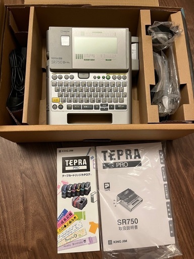 TEPRA PRO SR750 /OA機器　名前シール　名前スタンプ　PC キングジムテプラプロSR750/OA機器名前シール名前スタンプ事務