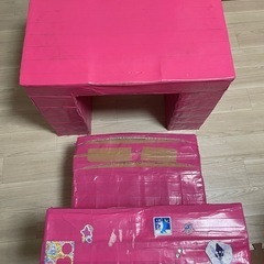 子供用手作り机と椅子　テープもお付けしますの画像