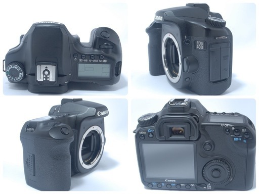 Canon EOS 40D 本格一眼レフ 高速連写モデル CFカード付き☘️ キャノン 一眼レフ レンズセット
