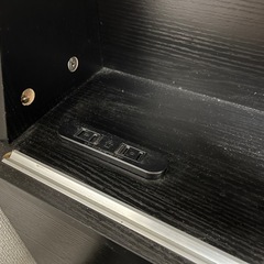 ベッドフレーム　黒　ダブルサイズ　の画像