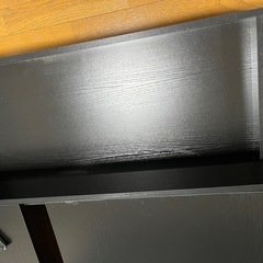 ベッドフレーム　黒　ダブルサイズ　の画像