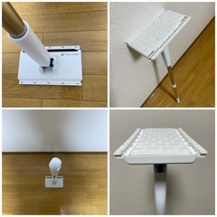 天使の椅子 TENSI JAPAN ワンタッチ着脱 シート選ばず フロアワイパー 自立型 天使のワンタッチクリーパー (16cm)の画像