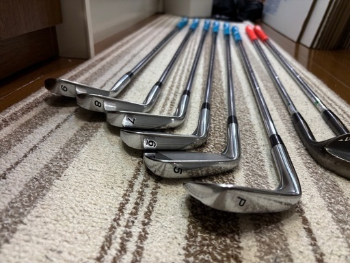 メンズ
クラブセット 14本+バッグ+α /TaylorMade等