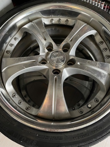 残り3日当時物！【WORKユーロライン 8J】カスタムに最適！希少ホイール！ 18インチ4本セット在庫整理期間限定